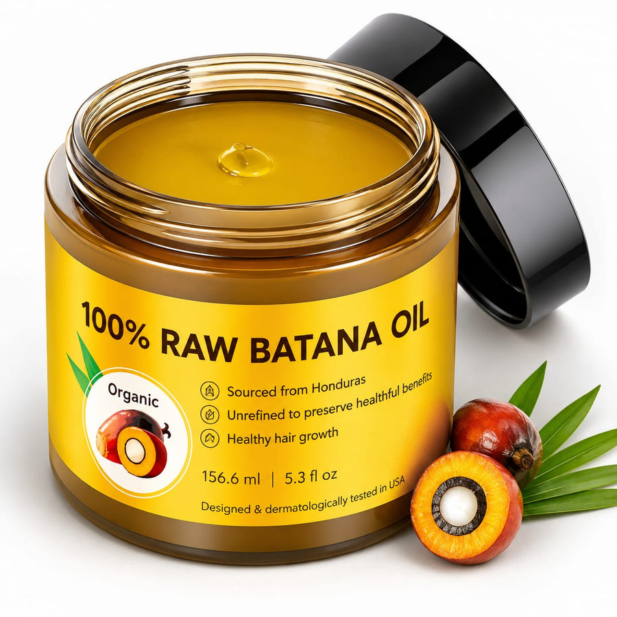 Batana Hair Growth Oil — Natural Hair Regrowth & Strengthening Treatment